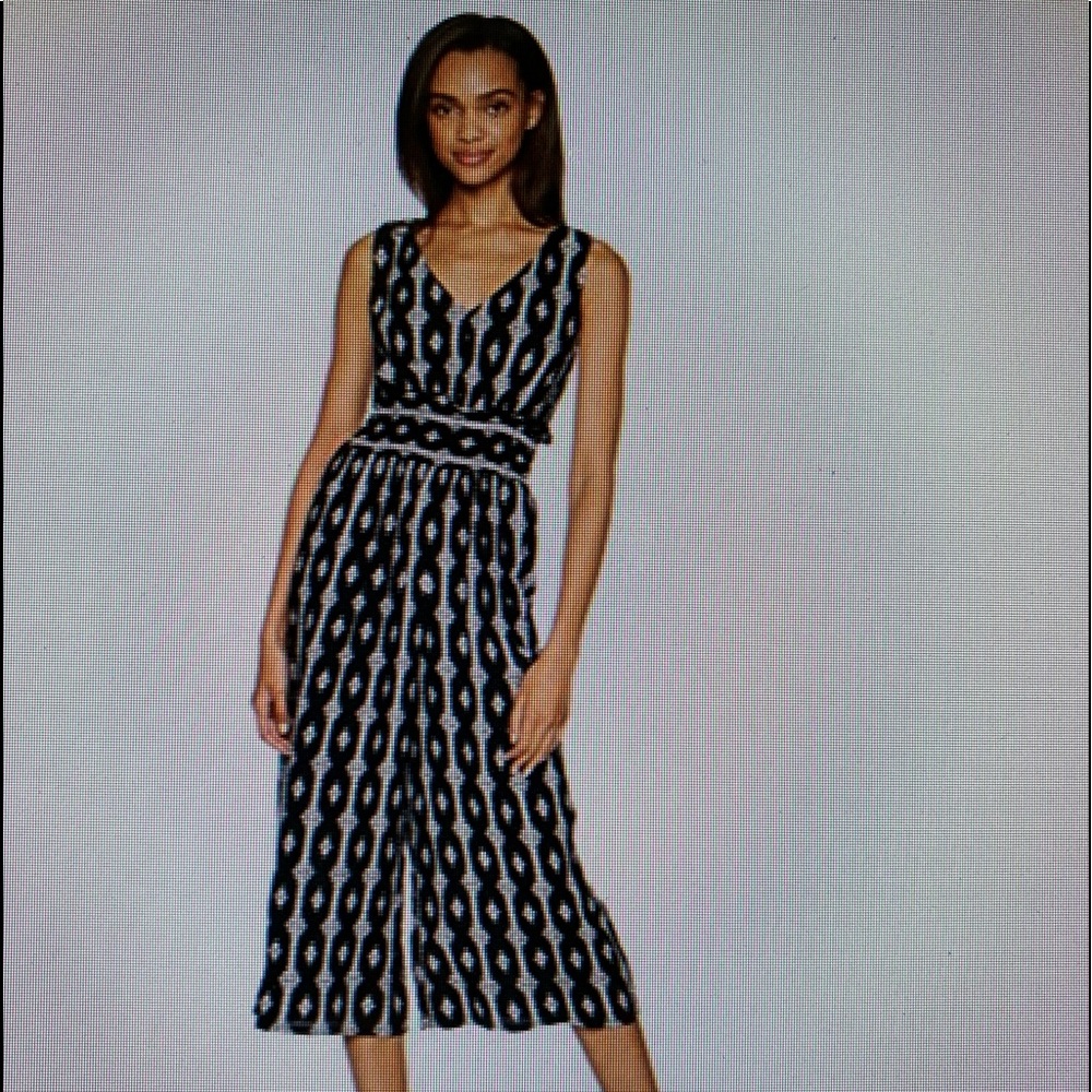 Nicole Miller Studio smock waist Jumpsuit.